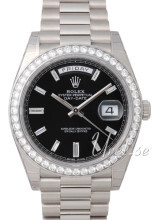Rolex Day-Date 40 Czarny/Platyna Ø40 mm Rolex Day-Date 40 Czarny/Platyna Ø40 mm