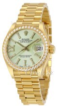 Rolex Lady-Datejust 28 Zielony/18 karatowe żółte złoto Ø28 mm Rolex Lady-Datejust 28 Zielony/18 karatowe żółte złoto Ø28 mm