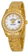 Rolex Pearlmaster 29 Biały/18 karatowe żółte złoto Ø29 mm Rolex Pearlmaster 29 Biały/18 karatowe żółte złoto Ø29 mm