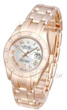 Rolex Pearlmaster 29 Biały/18 karatowe różowe złoto Ø29 mm Rolex Pearlmaster 29 Biały/18 karatowe różowe złoto Ø29 mm