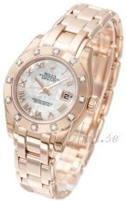 Rolex Pearlmaster 29 Biały/18 karatowe różowe złoto Ø29 mm Rolex Pearlmaster 29 Biały/18 karatowe różowe złoto Ø29 mm