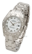 Rolex Lady Datejust Pearlmaster Biały/18 karatowe białe złoto Ø2 Rolex Lady Datejust Pearlmaster Biały/18 karatowe białe złoto Ø2