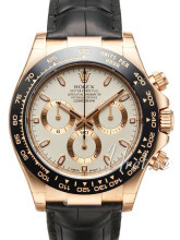 Rolex Daytona Kremowy/Skóra Ø40 mm Rolex Daytona Kremowy/Skóra Ø40 mm