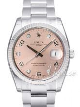 Rolex Oyster Perpetual Date Różowy/Stal Ø34 mm Rolex Oyster Perpetual Date Różowy/Stal Ø34 mm