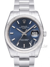 Rolex Oyster Perpetual Date Niebieski/Stal Ø34 mm Rolex Oyster Perpetual Date Niebieski/Stal Ø34 mm