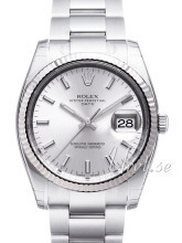 Rolex Oyster Perpetual Date Srebrny/Stal Ø34 mm Rolex Oyster Perpetual Date Srebrny/Stal Ø34 mm
