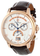 S.Coifman Dress Biały/Skóra Ø46 mm S.Coifman Dress Biały/Skóra Ø46 mm