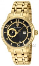 S.Coifman Dress Czarny/Stal w odcieniu złota Ø45 mm S.Coifman Dress Czarny/Stal w odcieniu złota Ø45 mm