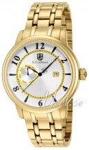 S.Coifman Dress Srebrny/Stal w odcieniu złota Ø45 mm S.Coifman Dress Srebrny/Stal w odcieniu złota Ø45 mm
