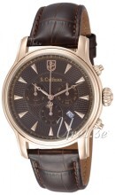 S.Coifman Sport Brązowy/Skóra Ø43 mm S.Coifman Sport Brązowy/Skóra Ø43 mm