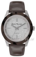 Serene Marceau Diamond Pigalle Biały/Skóra Ø38 mm Serene Marceau Diamond Pigalle Biały/Skóra Ø38 mm