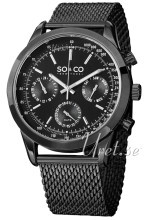 So & Co New York Monticello Czarny/Stal Ø44 mm So & Co New York Monticello Czarny/Stal Ø44 mm
