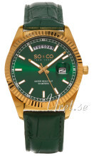 So & Co New York Madison Zielony/Skóra Ø38 mm So & Co New York Madison Zielony/Skóra Ø38 mm
