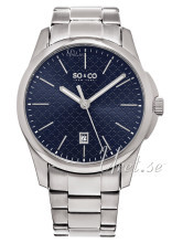So & Co New York Madison Niebieski/Stal Ø42 mm So & Co New York Madison Niebieski/Stal Ø42 mm