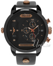 So & Co New York SoHo Szary/Stal w kolorze różowego złota Ø52 mm So & Co New York SoHo Szary/Stal w kolorze różowego złota Ø52 mm