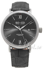 So & Co New York Madison Szary/Skóra Ø42 mm So & Co New York Madison Szary/Skóra Ø42 mm