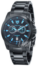 Swiss Eagle Zermatt Czarny/Stal Ø44 mm Swiss Eagle Zermatt Czarny/Stal Ø44 mm