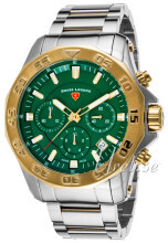 Swiss Legend Zielony/Stal Ø48 mm Swiss Legend Zielony/Stal Ø48 mm