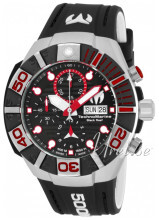 Technomarine Reef Black Czarny/Guma Ø45 mm Technomarine Reef Black Czarny/Guma Ø45 mm