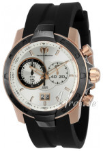Technomarine Srebrny/Guma Ø45 mm Technomarine Srebrny/Guma Ø45 mm