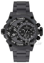 Timecode Czarny/Stal Ø46 mm Timecode Czarny/Stal Ø46 mm