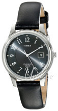 Timex Classic Elevated Szary/Skóra Ø36 mm Timex Classic Elevated Szary/Skóra Ø36 mm