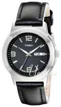 Timex Classic Elevated Czarny/Skóra Ø40 mm Timex Classic Elevated Czarny/Skóra Ø40 mm