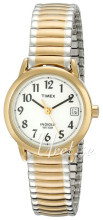 Timex Easy Reader Biały/Stal w odcieniu złota Ø25 mm Timex Easy Reader Biały/Stal w odcieniu złota Ø25 mm
