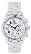 Timex Premium Collction Biały/Stal Ø44 mm Timex Premium Collction Biały/Stal Ø44 mm