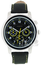 Timex Premium Collction Czarny/Tkanina Ø44 mm Timex Premium Collction Czarny/Tkanina Ø44 mm