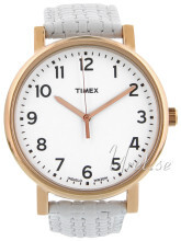 Timex Premium Collction Biały/Skóra Ø42 mm Timex Premium Collction Biały/Skóra Ø42 mm