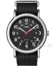 Timex Weekender Czarny/Stal Ø38 mm Timex Weekender Czarny/Stal Ø38 mm