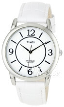 Timex Classic Elevated Biały/Skóra Ø35 mm Timex Classic Elevated Biały/Skóra Ø35 mm