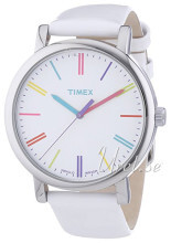 Timex Classic Biały/Skóra Ø38 mm Timex Classic Biały/Skóra Ø38 mm