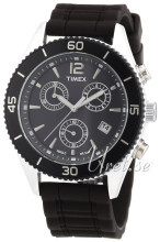 Timex Premium Collction Czarny/Guma Ø41 mm Timex Premium Collction Czarny/Guma Ø41 mm
