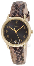 Timex Classic Elevated Czarny/Skóra Ø30 mm Timex Classic Elevated Czarny/Skóra Ø30 mm