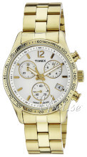 Timex Ameritus Biały/Stal w odcieniu złota Ø36 mm Timex Ameritus Biały/Stal w odcieniu złota Ø36 mm