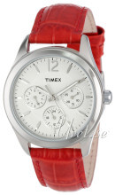 Timex Biały/Skóra Ø35 mm Timex Biały/Skóra Ø35 mm