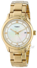 Timex Classic Biały/Stal w odcieniu złota Ø36 mm Timex Classic Biały/Stal w odcieniu złota Ø36 mm