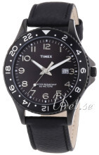 Timex Sports Czarny/Skóra Ø42 mm Timex Sports Czarny/Skóra Ø42 mm