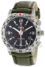 Timex Intelligent Czarny/Tkanina Ø42 mm Timex Intelligent Czarny/Tkanina Ø42 mm