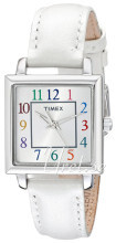 Timex Classic Elevated Srebrny/Skóra Timex Classic Elevated Srebrny/Skóra