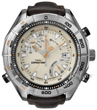 Timex Kremowy/Skóra Ø50 mm Timex Kremowy/Skóra Ø50 mm