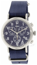 Timex Weekender Niebieski/Stal Ø40 mm Timex Weekender Niebieski/Stal Ø40 mm