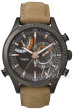 Timex Intelligent Czarny/Skóra Ø46 mm Timex Intelligent Czarny/Skóra Ø46 mm