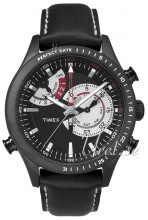 Timex Intelligent Czarny/Skóra Ø46 mm Timex Intelligent Czarny/Skóra Ø46 mm