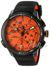 Timex Intelligent Pomarańczowy/Guma Ø47 mm Timex Intelligent Pomarańczowy/Guma Ø47 mm