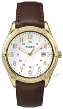 Timex Classic Biały/Skóra Ø39 mm Timex Classic Biały/Skóra Ø39 mm
