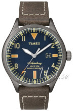 Timex Niebieski/Skóra Ø40 mm Timex Niebieski/Skóra Ø40 mm