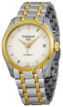 Tissot Couturier Automatic Lady Biały/Stal w odcieniu złota Ø32 Tissot Couturier Automatic Lady Biały/Stal w odcieniu złota Ø32